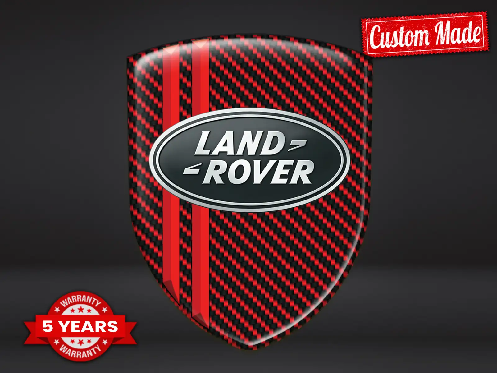 Land Rover Bannersticker Auto Max Robust Modern Pro Stil